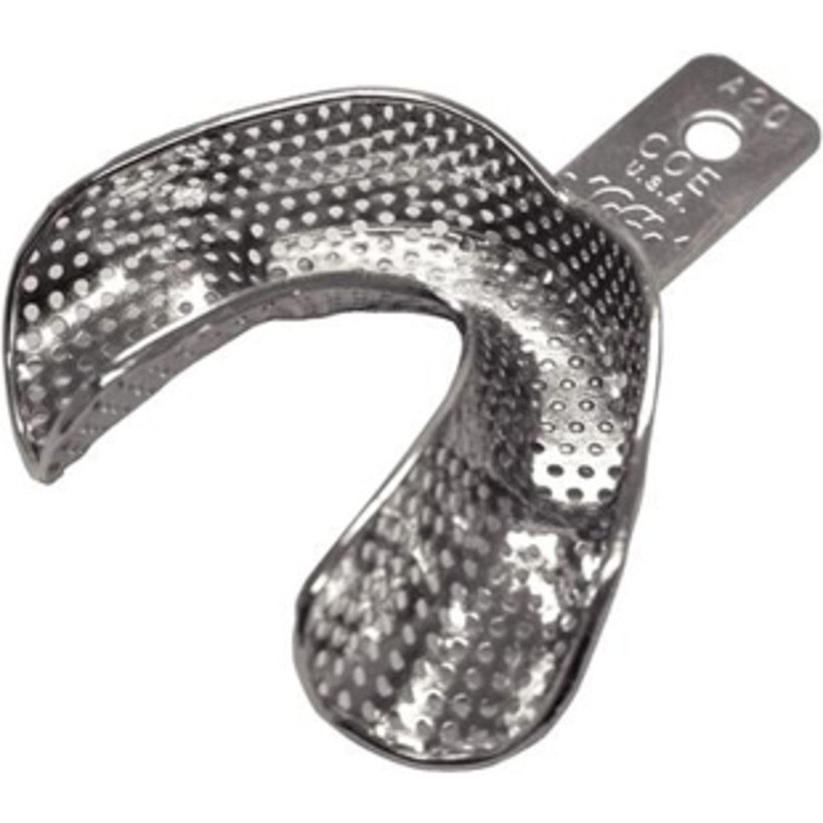 Coe Metal Denture Tray A20 Perf Dep (14435)